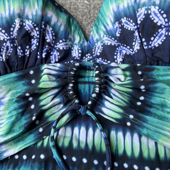 NWT Bleu Rod Beattie Womens Sun, Sea & Sand Tankini Top Sz 6 Medium Swim - Picture 5 of 10